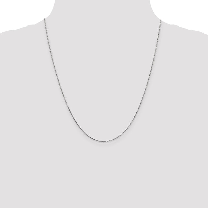 Gold 0.8mm Box Chain, 22"