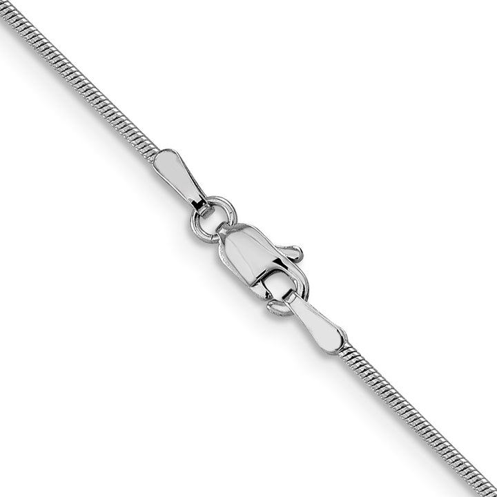 Gold 1mm Snake Chain, 16"