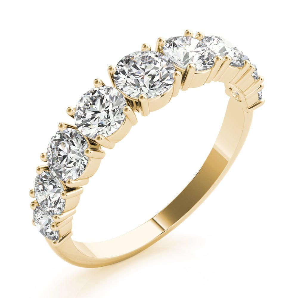 1.73CT Single Prong Stackable Wedding Band - Wedding Band - Design Jewellers Edmonton