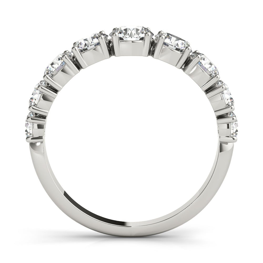 1.73CT Single Prong Stackable Wedding Band - Wedding Band - Design Jewellers Edmonton