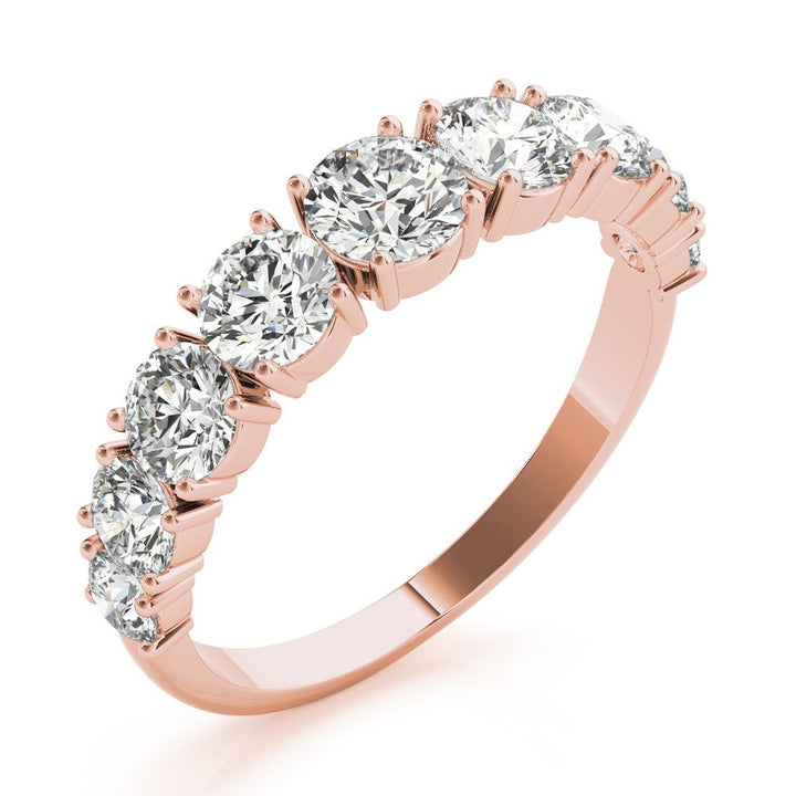 1.73CT Single Prong Stackable Wedding Band - Wedding Band - Design Jewellers Edmonton