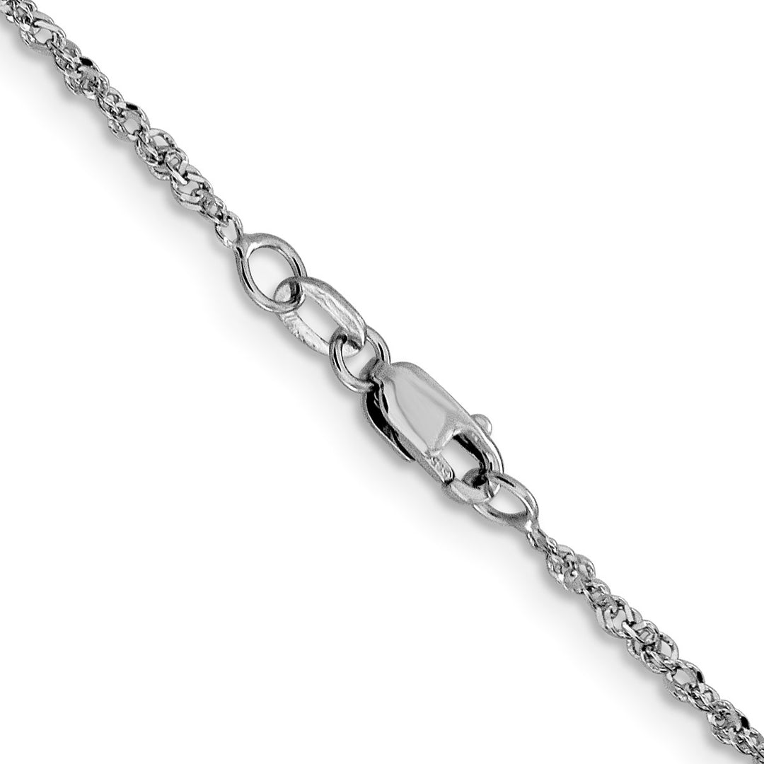 Gold 1.6mm Singapore Chain, 18