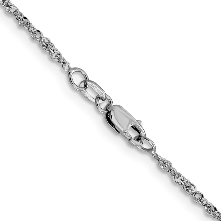 Gold 1.6mm Singapore Chain, 18"
