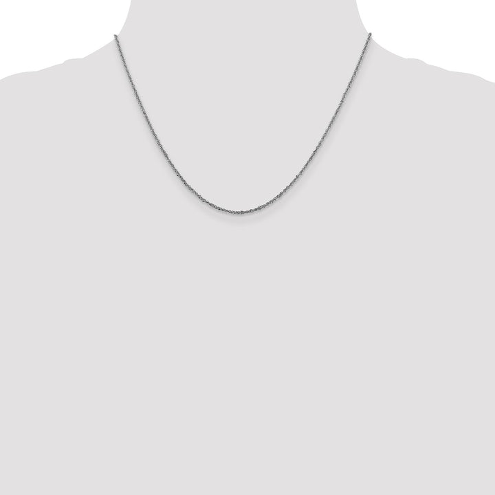 Gold 1.6mm Singapore Chain, 18"