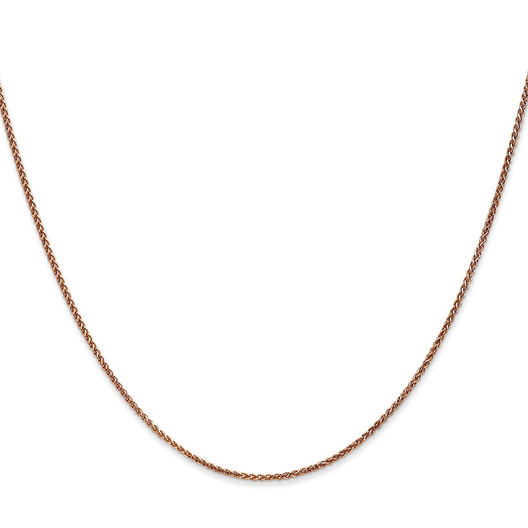 Gold 1.2mm Spiga (Wheat) Chain, 18