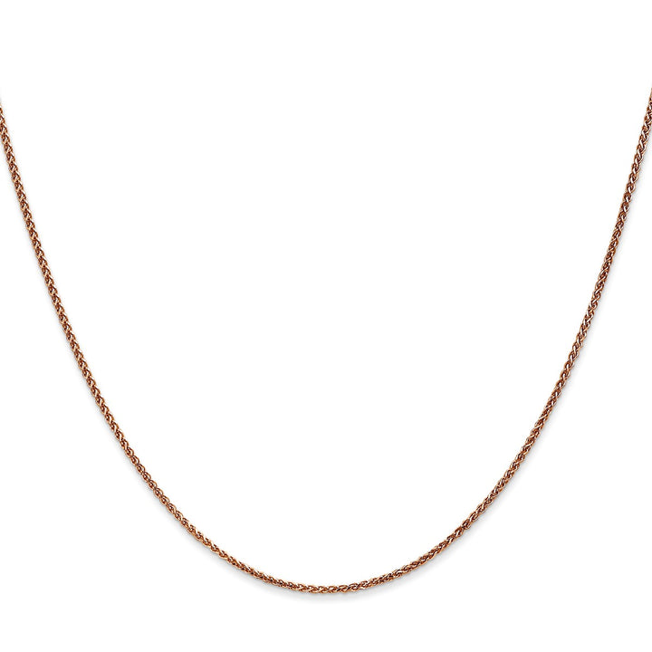 Gold 1.2mm Spiga (Wheat) Chain, 18"
