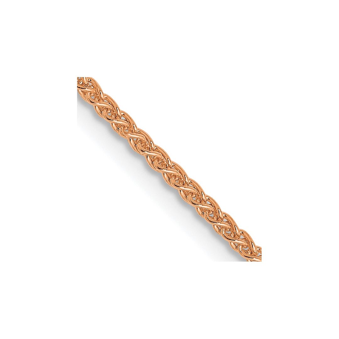 Gold 1.2mm Spiga (Wheat) Chain, 18"