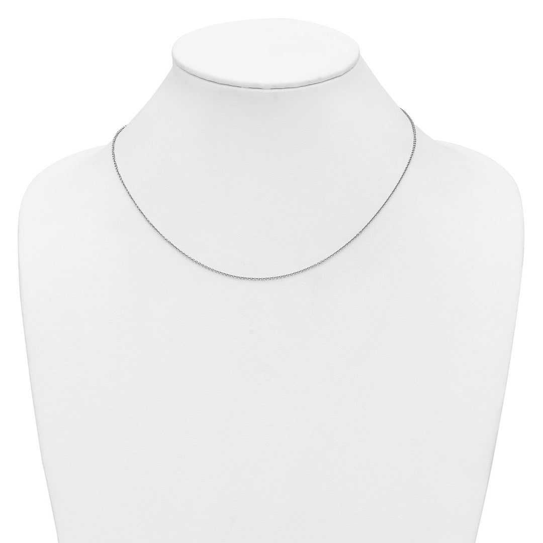 Gold 1.3mm Cable Chain, 16