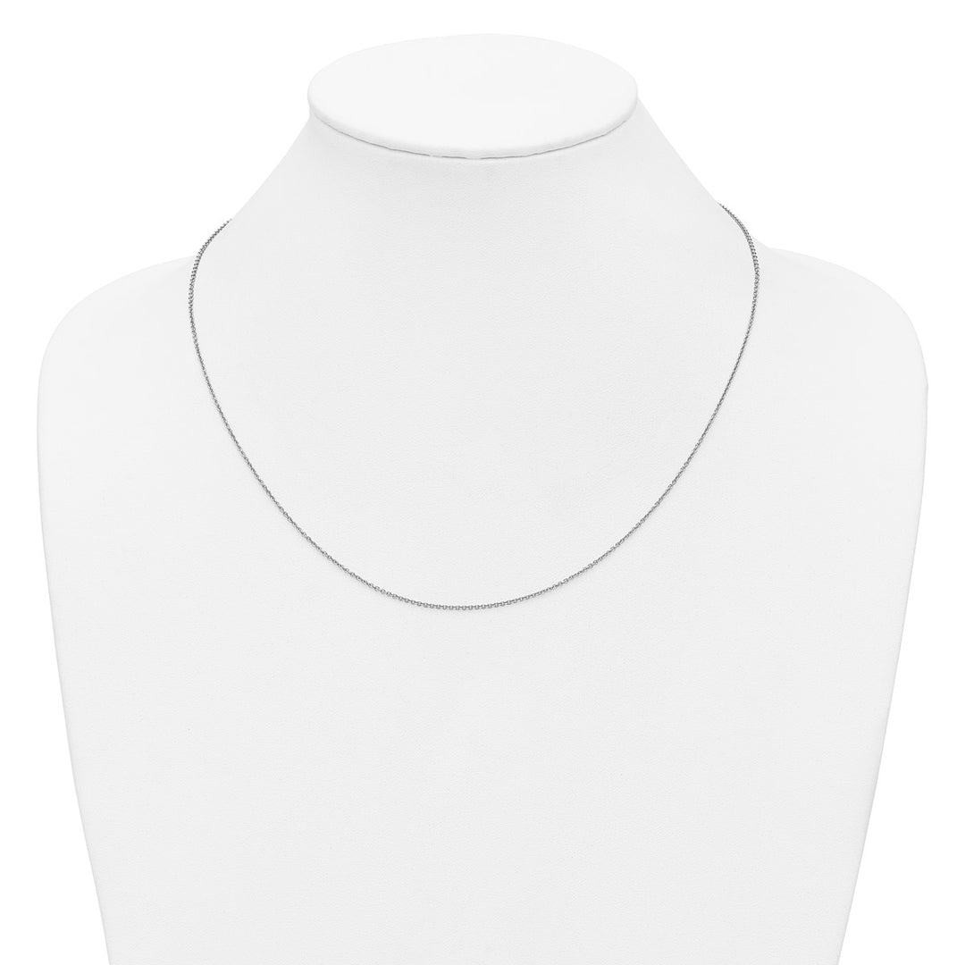 Gold 1.3mm Cable Chain, 16