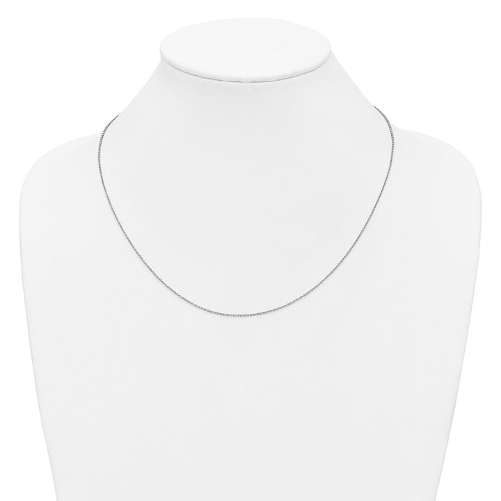 Gold 1.3mm Cable Chain, 16"