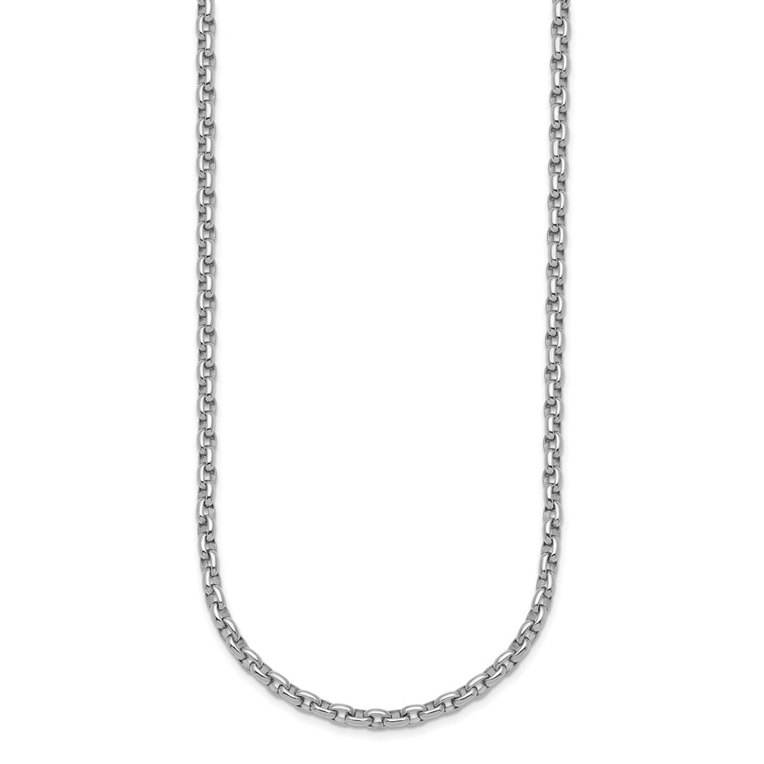 Gold 3.5mm Open Link Chain, 16