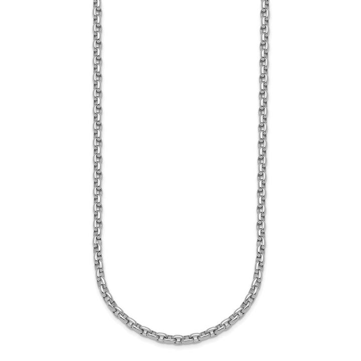 Gold 3.5mm Open Link Chain, 16"