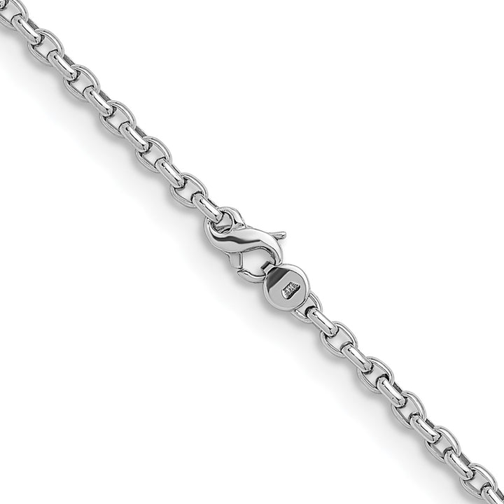 Gold 3.5mm Open Link Chain, 16"