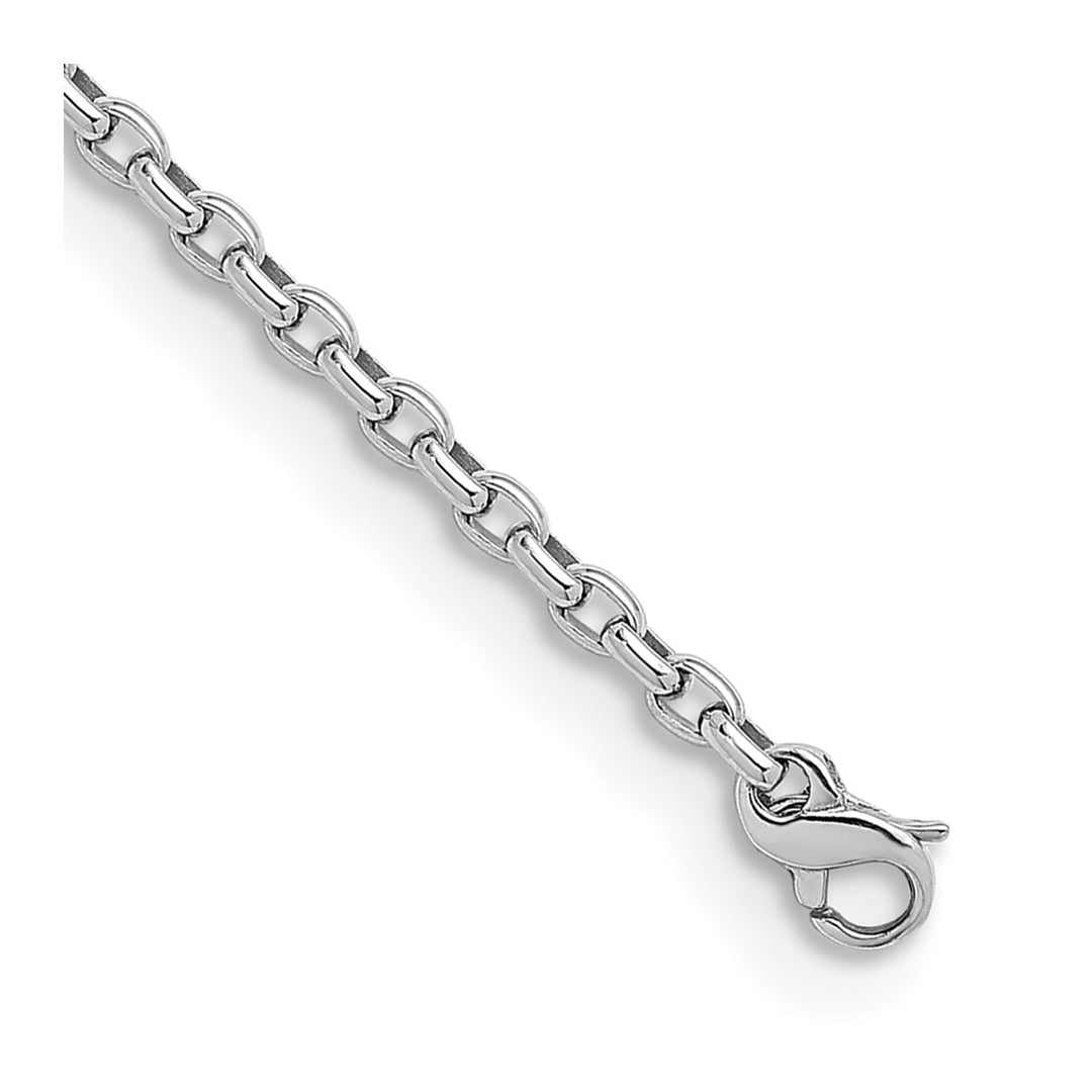 Gold 3.5mm Open Link Chain, 16