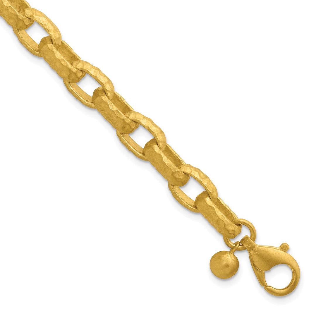 Gold 8mm Cable Necklace, 8