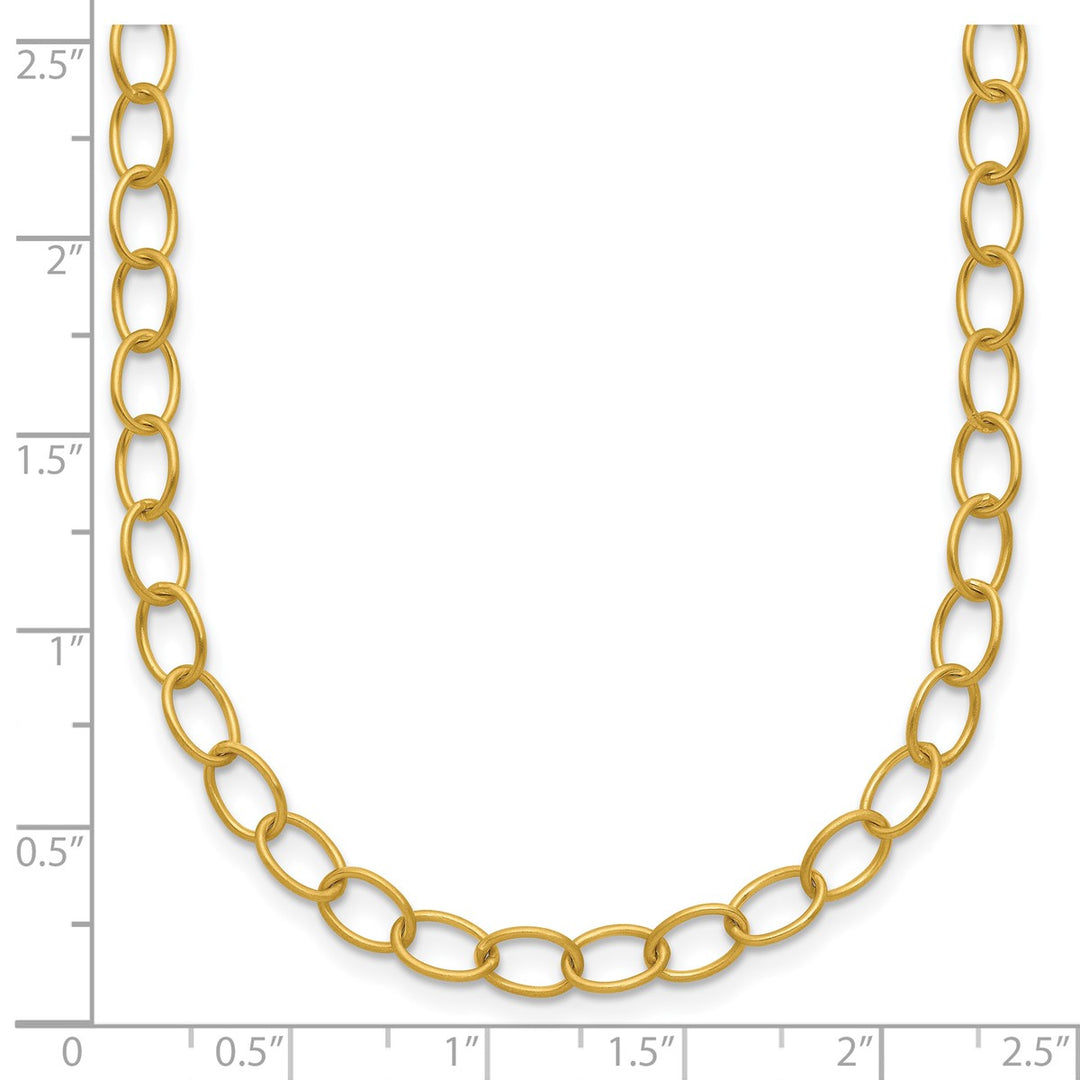 Gold 5mm Link, Other Necklace, 16