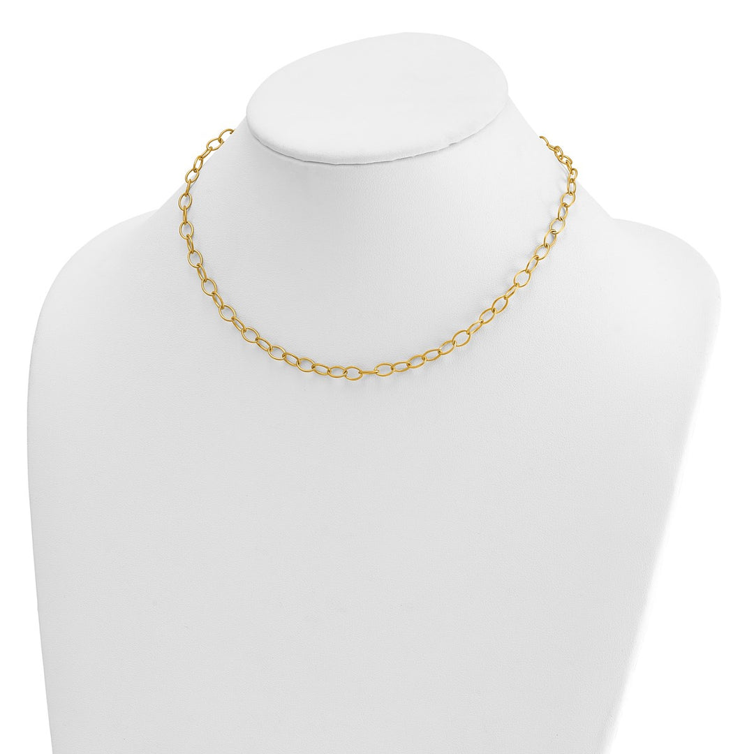 Gold 5mm Link, Other Necklace, 16