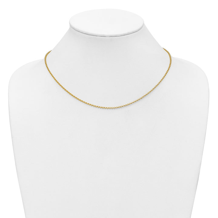 Gold 1.91mm Rolo Chain, 16"