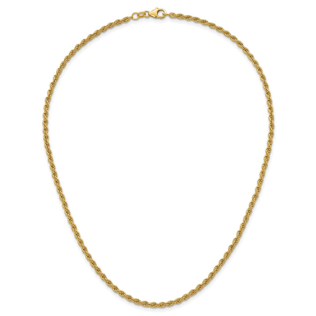 Gold 3.1mm Rope Chain, 18