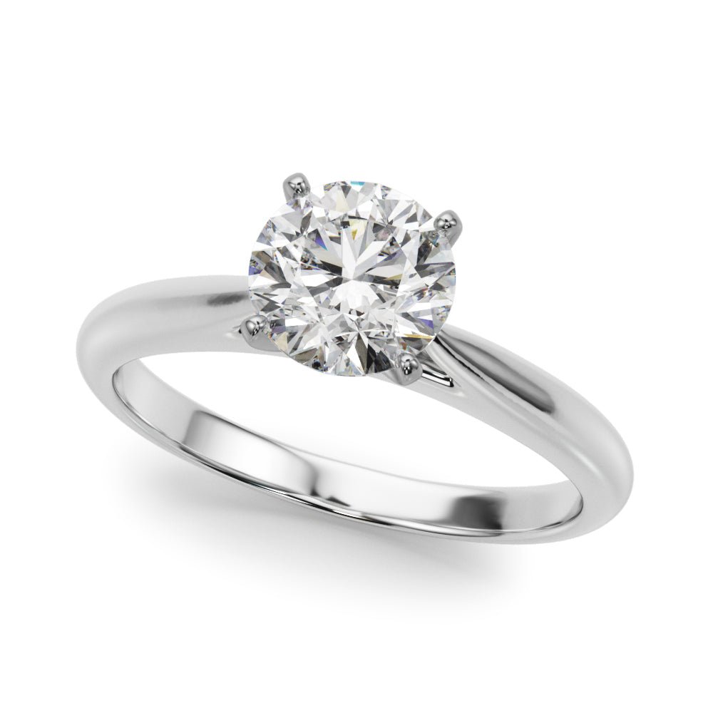2.00CT 14K  Classic Traditional Diamond Solitaire Engagement Ring