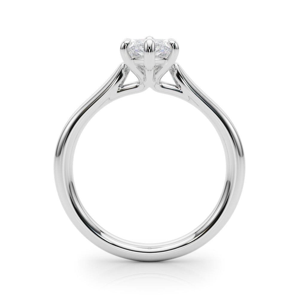 2.00CT 14K Gold Low Set Marquise Cut Solitaire Ring - Engagement rings - Design Jewellers Edmonton