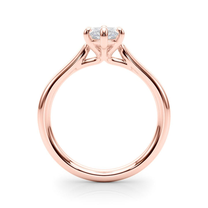2.00CT 14K Gold Low Set Marquise Cut Solitaire Ring - Engagement rings - Design Jewellers Edmonton