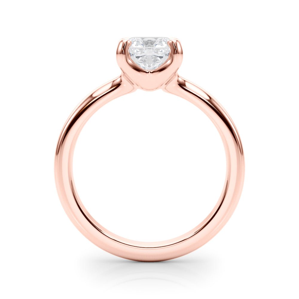 2.00CT 14K Gold Low Set Round Brilliant Cut Solitaire Ring - Engagement rings - Design Jewellers Edmonton