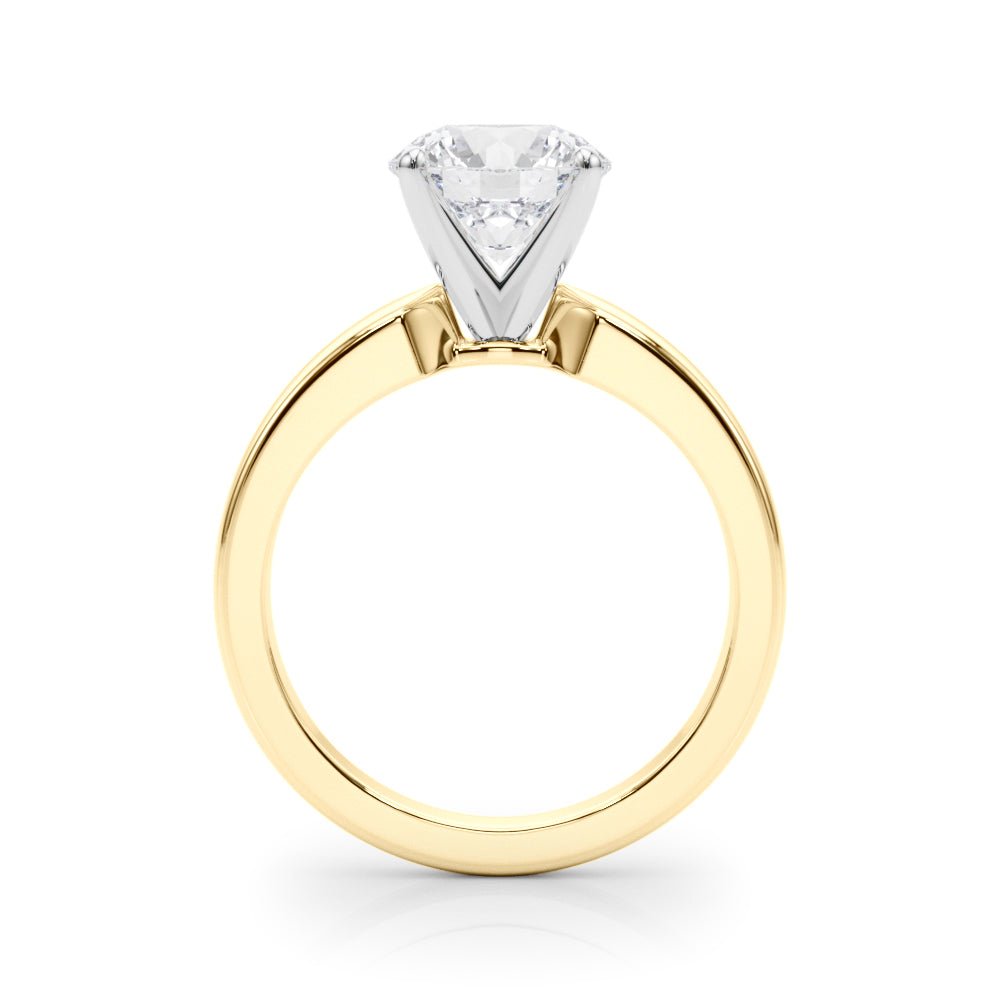 2.00CT 14K Gold Round Brilliant Cut Solitaire - Engagement rings - Design Jewellers Edmonton