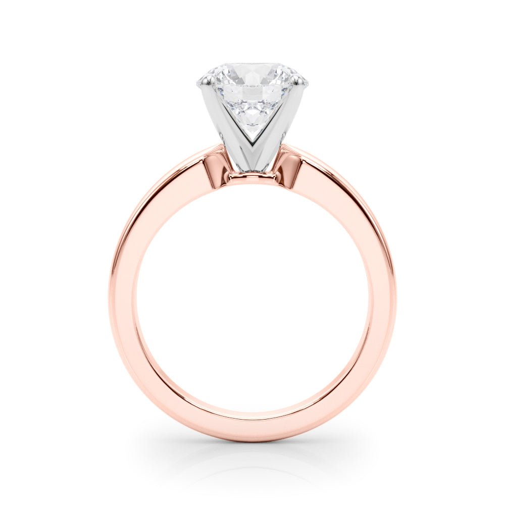 2.00CT 14K Gold Round Brilliant Cut Solitaire - Engagement rings - Design Jewellers Edmonton