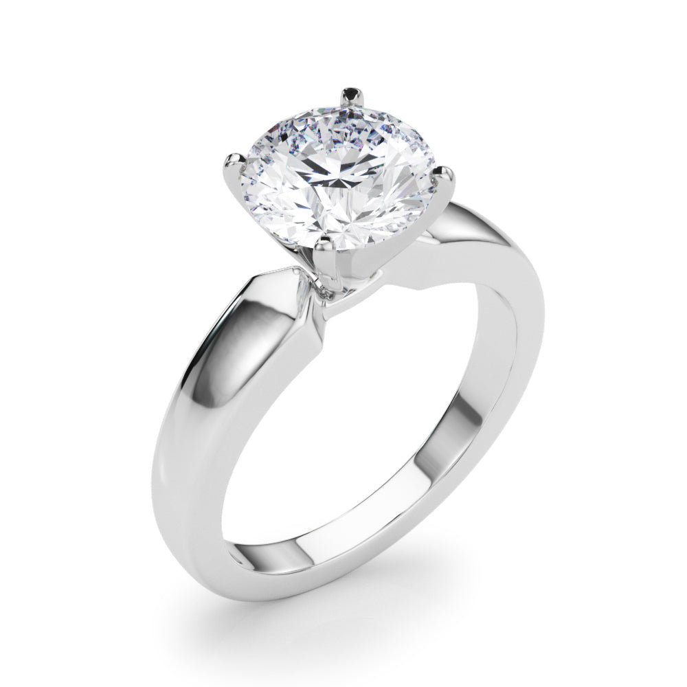 1.00CT 14K  Gold Round Brilliant Cut Solitaire