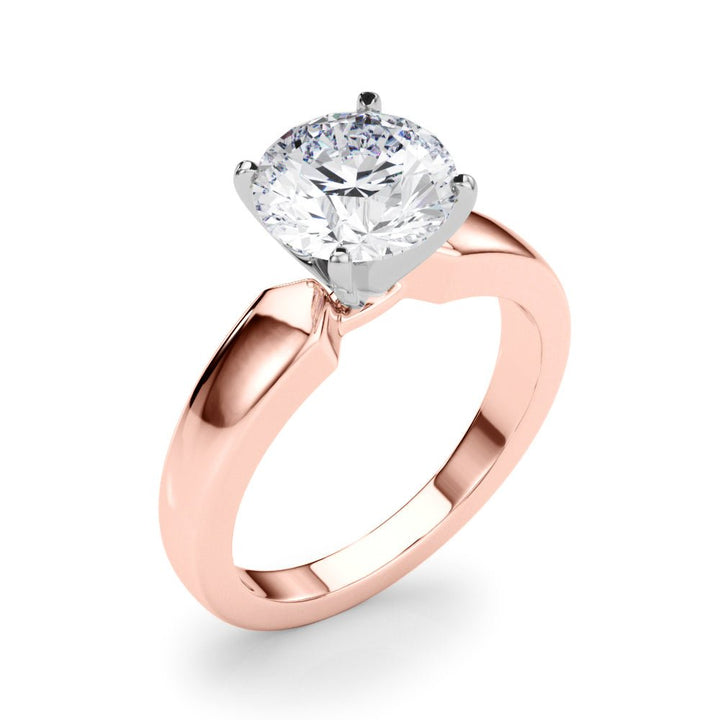 2.00CT 14K Gold Round Brilliant Cut Solitaire - Engagement rings - Design Jewellers Edmonton