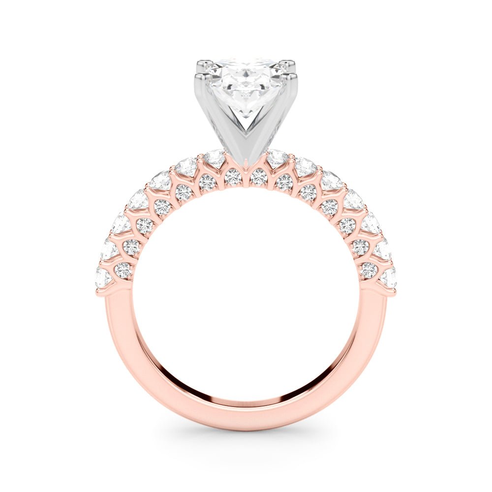 2.00CT 14K Oval Brilliant Diamond Ring Design - Engagement rings - Design Jewellers Edmonton