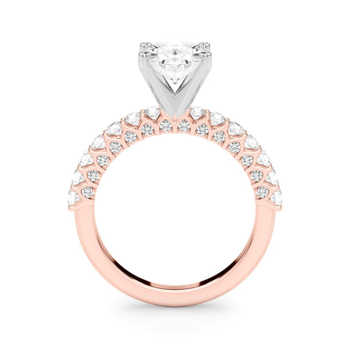 2.00CT 14K Oval Brilliant Diamond Ring Design - Engagement rings - Design Jewellers Edmonton