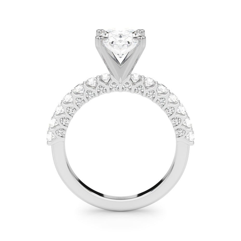 2.00CT 14K Oval Brilliant Diamond Ring Design - Engagement rings - Design Jewellers Edmonton
