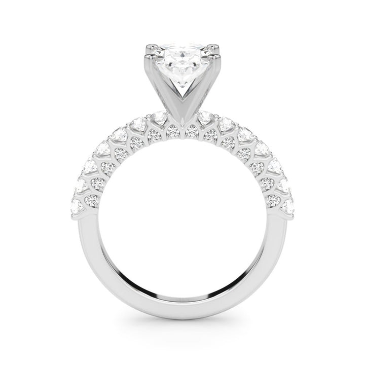 2.00CT 14K Oval Brilliant Diamond Ring Design - Engagement rings - Design Jewellers Edmonton