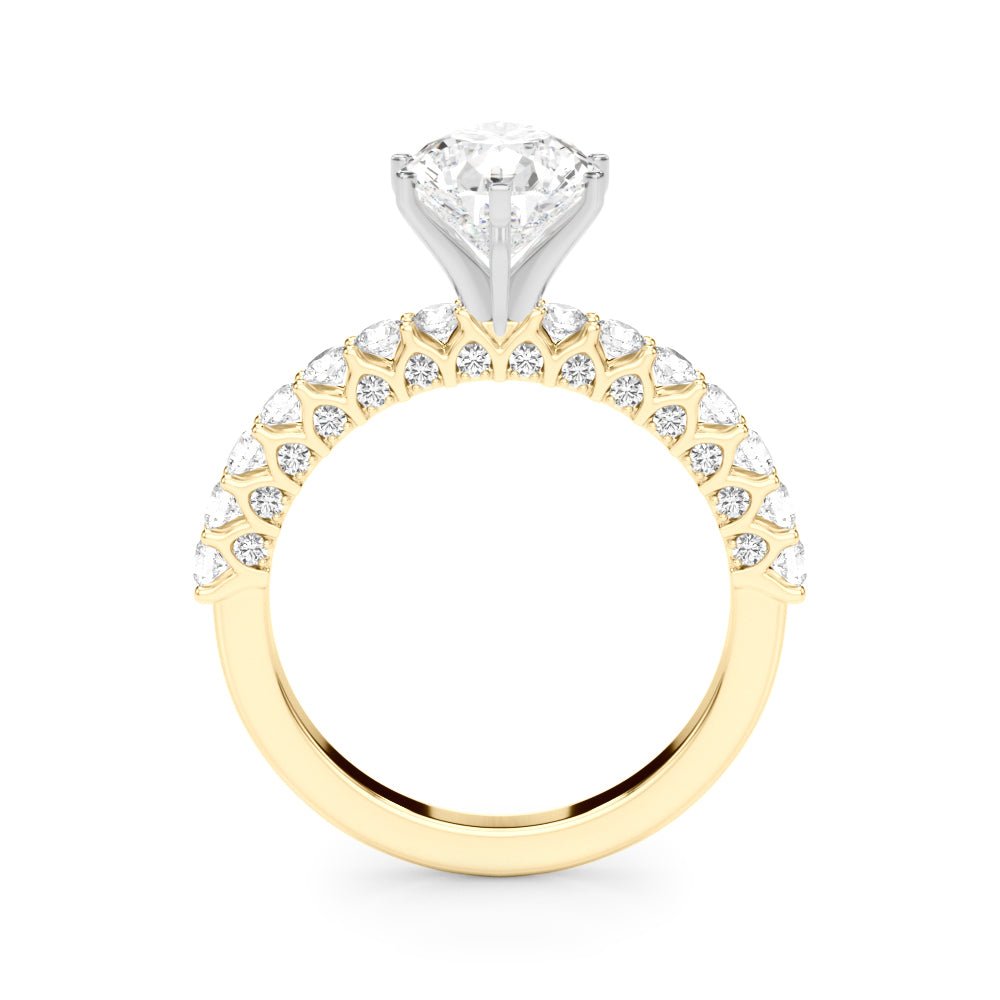2.00CT 14K Pear Shape Diamond Ring Design - Engagement rings - Design Jewellers Edmonton