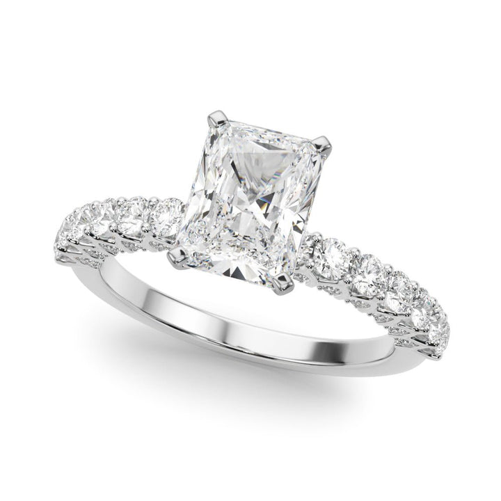 2.00CT 14K Radiant Cut Diamond Ring Design - Engagement rings - Design Jewellers Edmonton