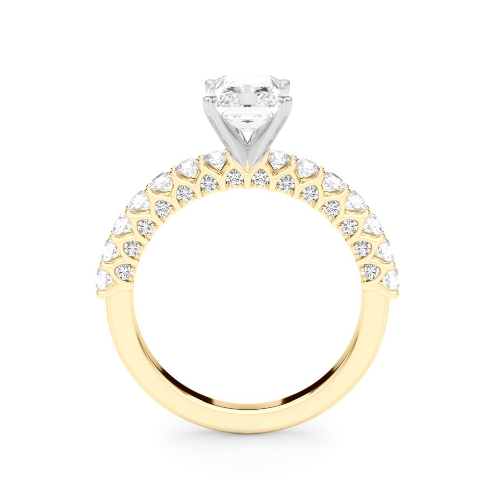 2.00CT 14K Radiant Cut Diamond Ring Design - Engagement rings - Design Jewellers Edmonton
