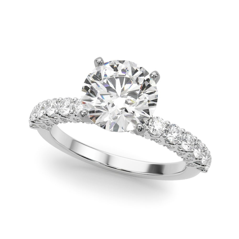2.00CT 14K  Round Brilliant Diamond Ring Design