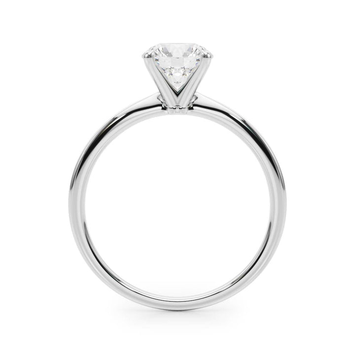 2.00CT 14K Traditional 14K t. Slim Mount Design Round Brilliant Solitaire - Engagement rings - Design Jewellers Edmonton