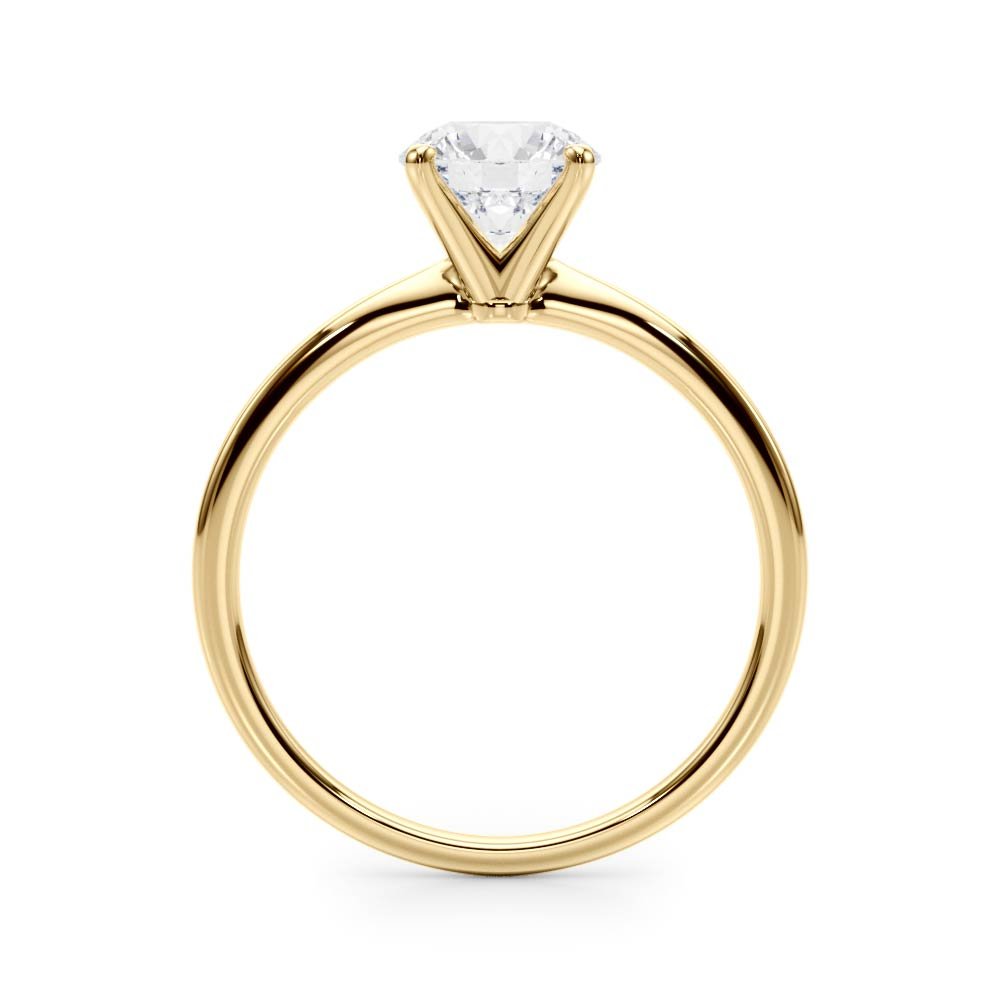 2.00CT 14K Traditional 14K t. Slim Mount Design Round Brilliant Solitaire - Engagement rings - Design Jewellers Edmonton
