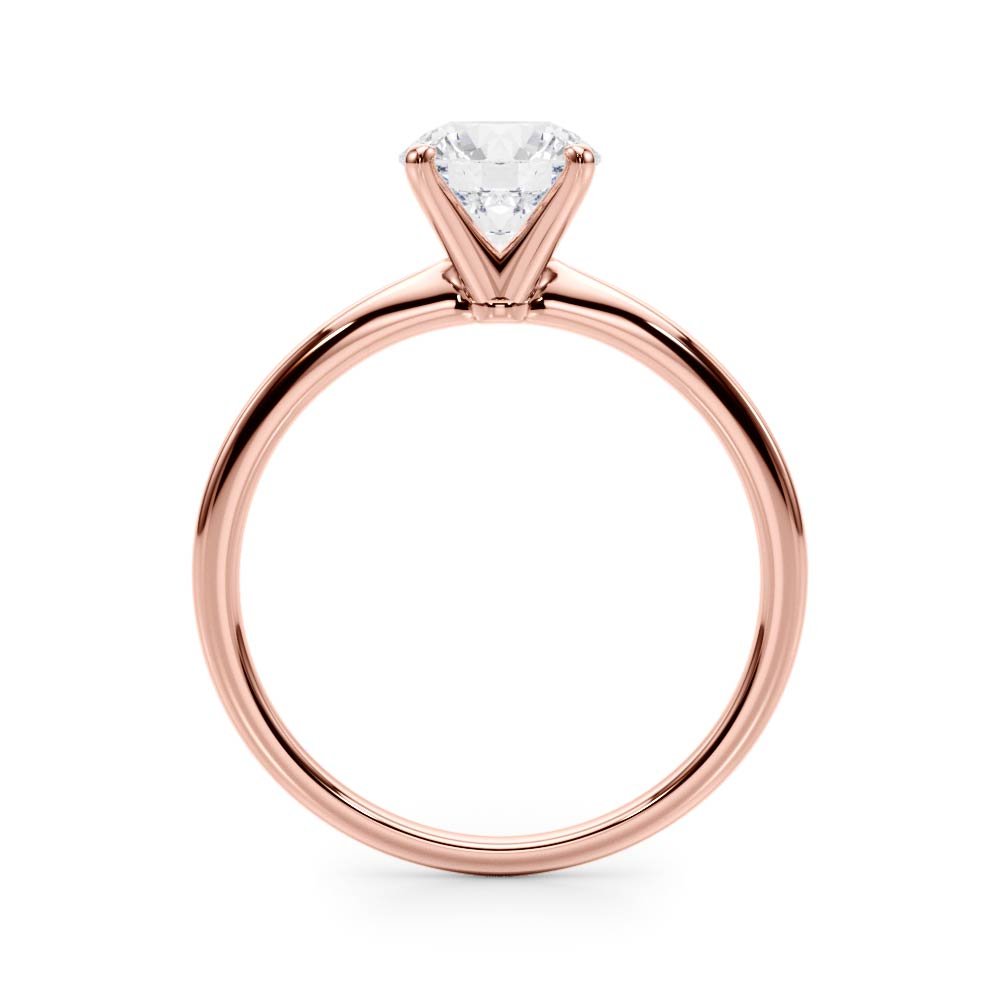 2.00CT 14K Traditional 14K t. Slim Mount Design Round Brilliant Solitaire - Engagement rings - Design Jewellers Edmonton