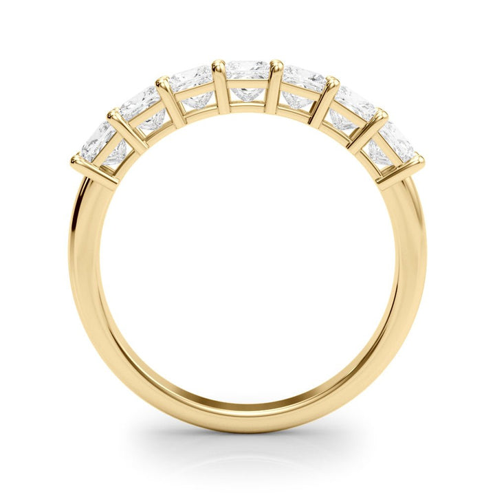 2.00CTW 14K Gold 5 Stone Princess Cut Diamond Band - Diamond Ring - Design Jewellers Edmonton