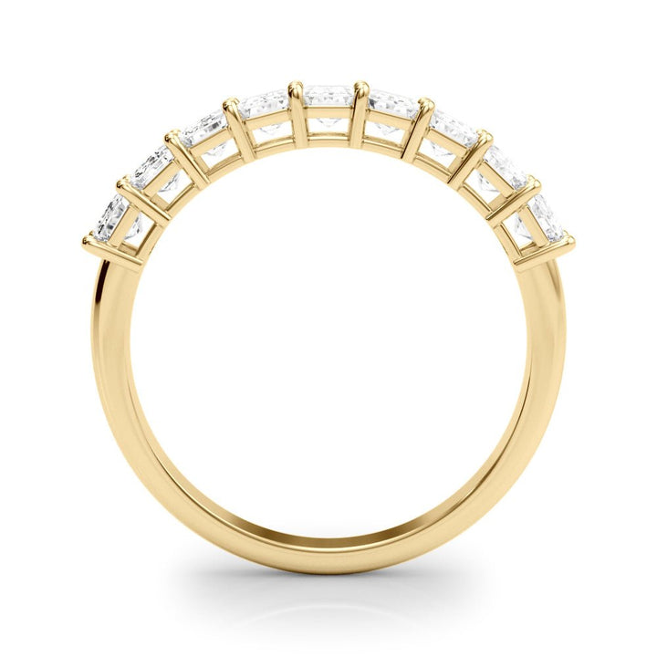 2.00CTW 14K Gold 9 Stone Emerald Cut Diamond Band - Diamond Ring - Design Jewellers Edmonton