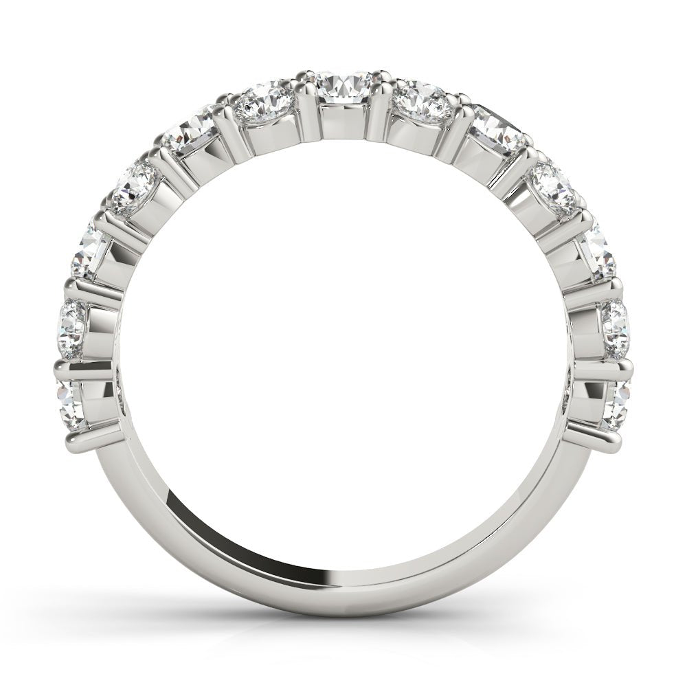 2.18CT Shared Prong Wedding Ring - Wedding Band - Design Jewellers Edmonton