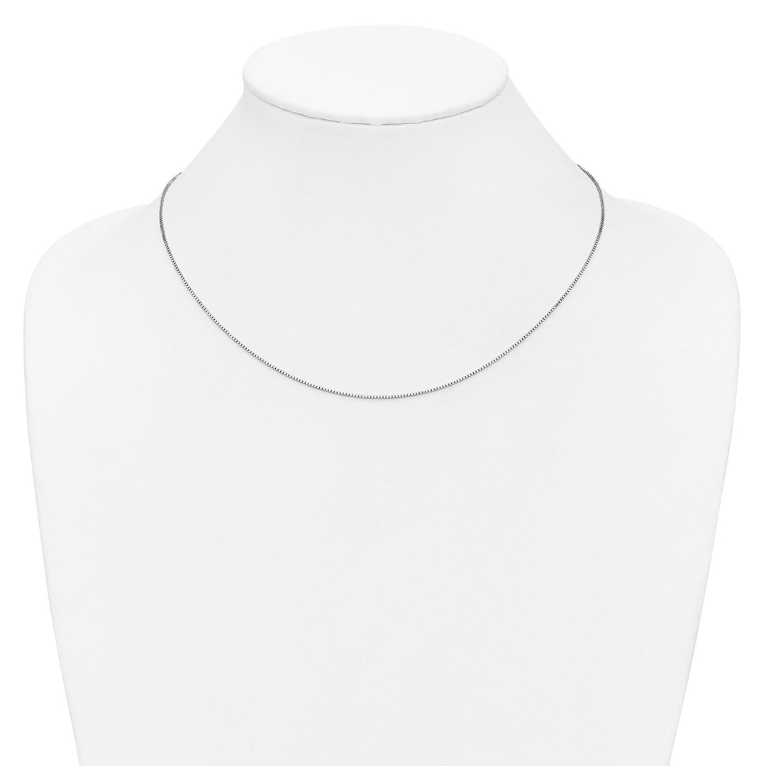 Gold 0.9mm Box Chain, 18