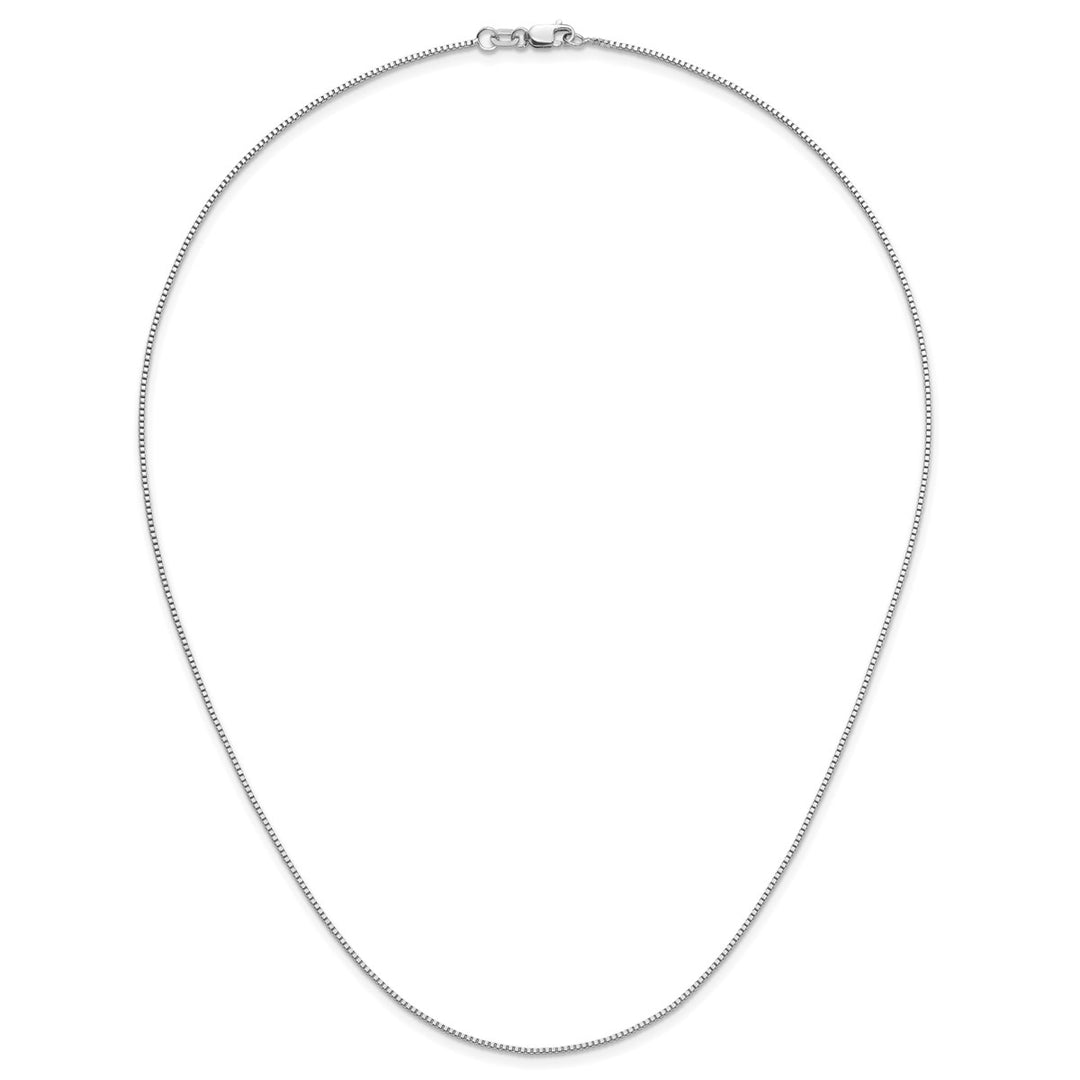Gold 0.9mm Box Chain, 18