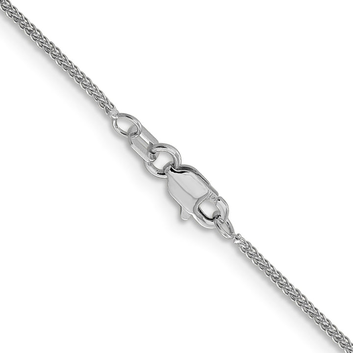 Gold 0.8mm Spiga (Wheat) Chain, 18"