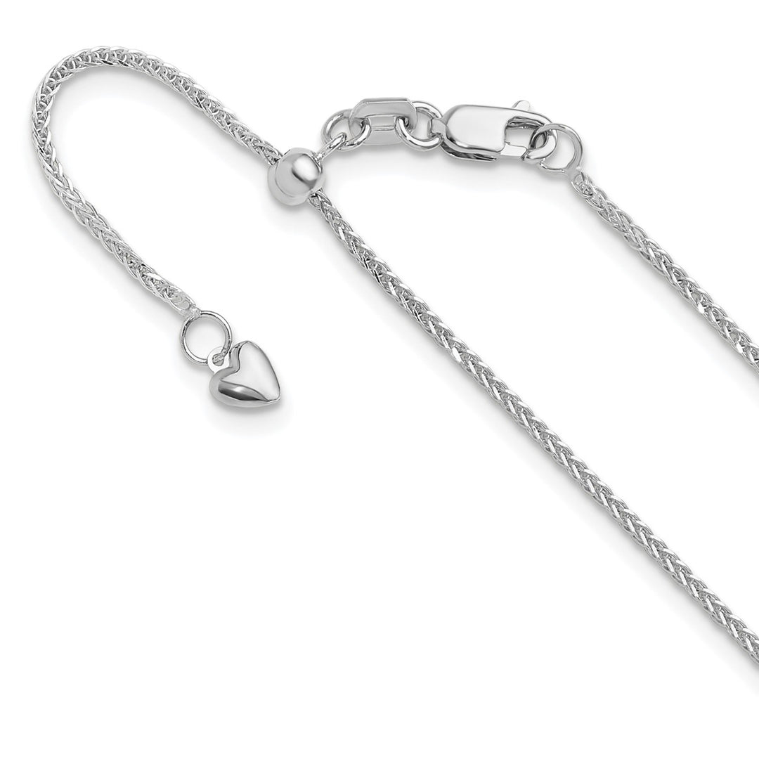 Gold 1mm Spiga (Wheat) Chain, 22"