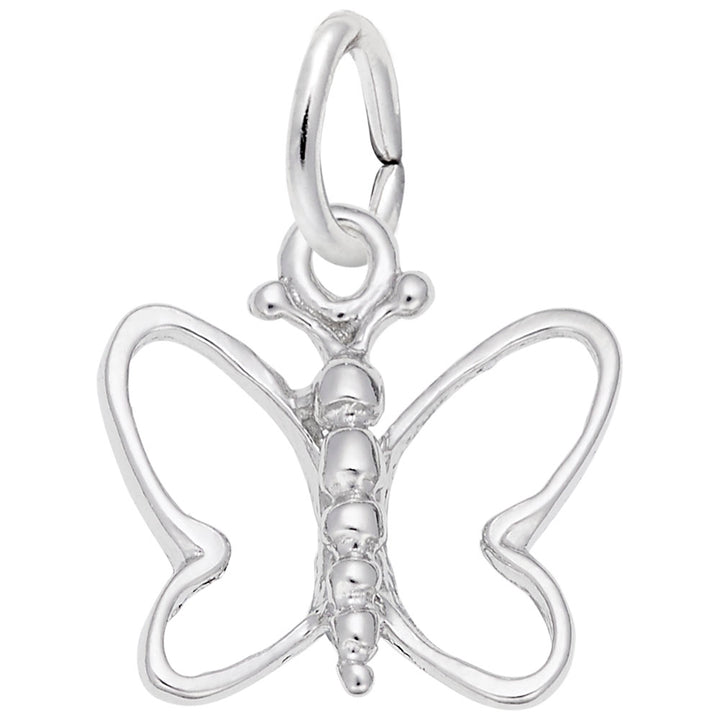Small Open Wings Butterfly Charm